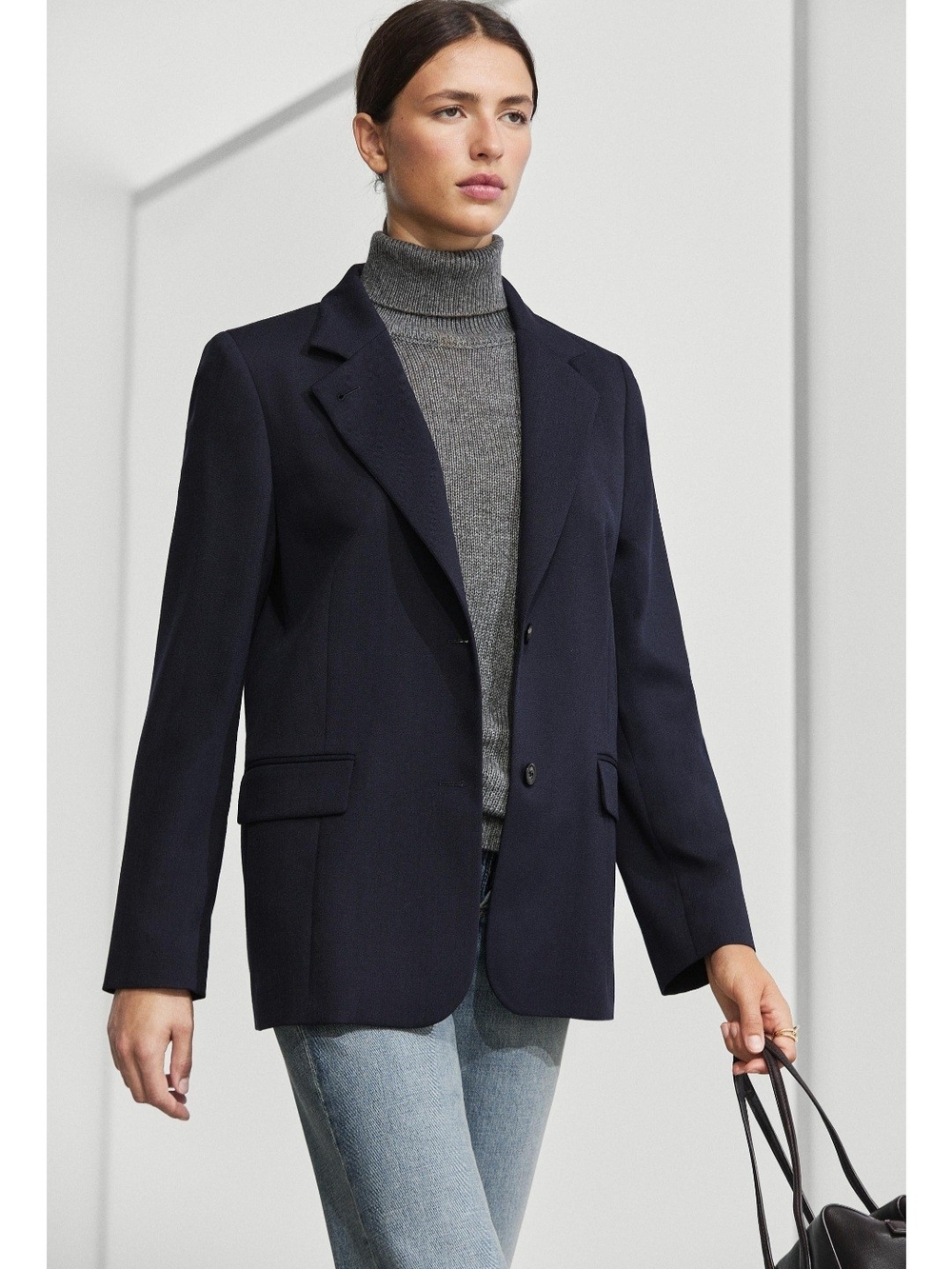 ZARA WOOL COLLECTION Textured jacket size XL